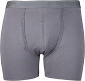 Beeren heren boxershort Dylan met sluiting  - XXL  - Grijs