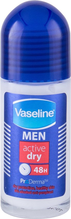 Vaseline Deodorant For Men - Roller Active Dry 50 ml | bol.com