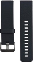 watchbands-shop.nl Siliconen bandje - Fitbit Blaze - Grijs - Small