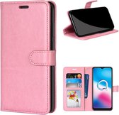 Book Case - Alcatel 3X (2020) Hoesje - Pink