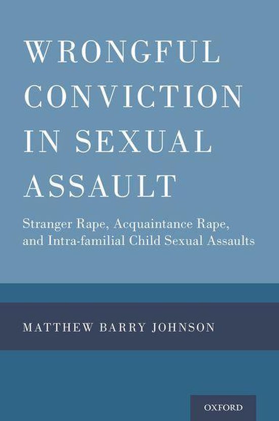 Wrongful Conviction in Sexual Assault - cover