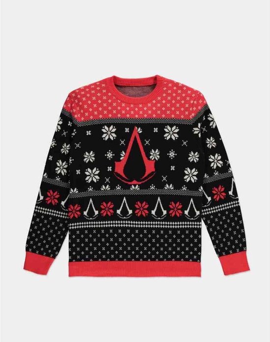 Difuzed Knitted Christmas Jumper Assasin's creed Unisex Trui