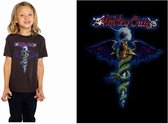 Motley Crue Kinder Tshirt -Kids tm 8 jaar- Blue Dragon Zwart