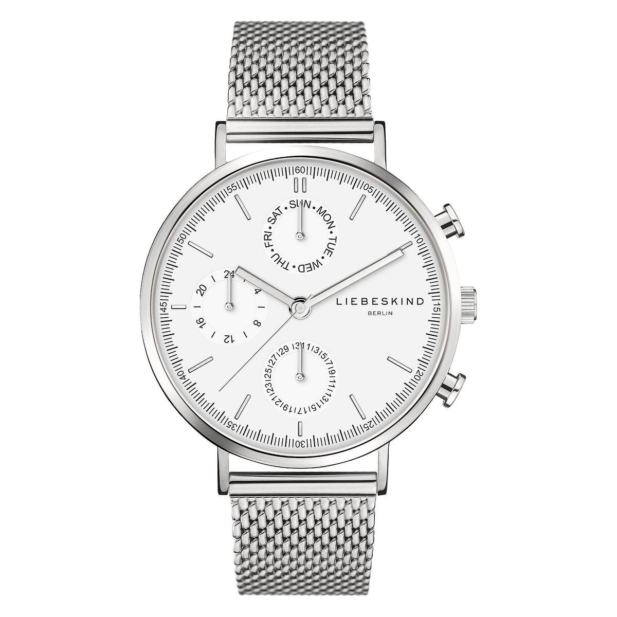 Liebeskind dames horloges quartz analoog One Size Zilver 32010532