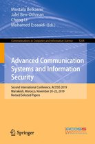 Communications in Computer and Information Science 1264 - Advanced Communication Systems and Information Security