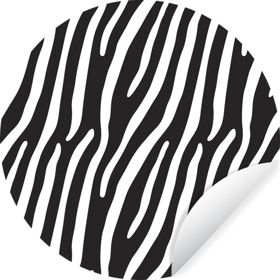 Papier peint animaux texture aquarelle zèbre - TenStickers