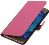 Wicked Narwal | bookstyle / book case/ wallet case Hoes voor Samsung galaxy a8 2015 Roze
