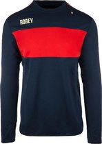 Robey Sweater - Voetbaltrui - Navy/Red Stripe - Maat M