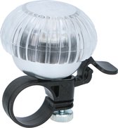 Fietsbel met gekleurde LED verlichting 48 mm - Lichtgevende fietsbellen met LED lampjes