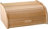 Boîte à pain en bois avec volet 28 x 40 x 18 cm - Matériel de cuisine - Boîtes à pain/ boîtes à lunch / tambours à pains - Pain / ranger les petits pains et garder au frais
