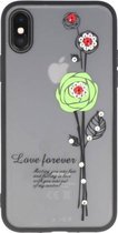 Wicked Narwal | Love forever hoesjes voor iPhone X groen