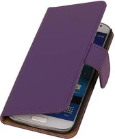 Wicked Narwal | bookstyle / book case/ wallet case Hoes voor Samsung Galaxy mini 2 S6500 Paars