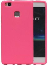 Wicked Narwal | Sand Look TPU Hoesje voor Huawei P9 Lite Roze