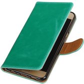 Wicked Narwal | Premium TPU PU Leder bookstyle / book case/ wallet case voor Samsung Galaxy C5 Groen
