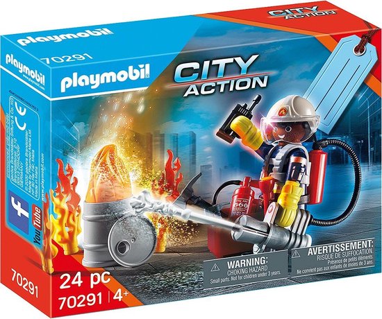 Playmobil City Action Set cadeau Pompier | bol