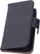 Wicked Narwal | Snake bookstyle / book case/ wallet case Hoes voor iPod Tuoch 5 Zwart