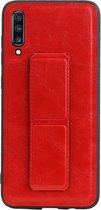 Wicked Narwal | Grip Stand Hardcase Backcover voor Samsung Samsung galaxy a7 20150 Rood