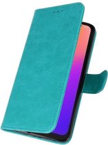 Wicked Narwal | bookstyle / book case/ wallet case Wallet Cases Hoesje voor Motorola Moto G7 Groen