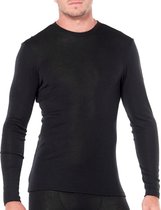 Icebreaker 175 Everyday LS Crewe Heren Thermoshirt - Black - XXL