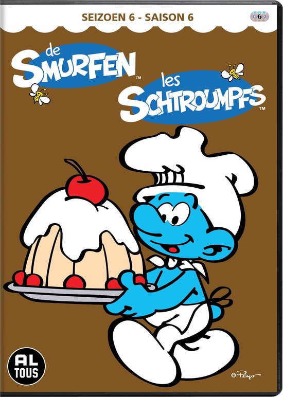 Smurfen - Seizoen 6 (DVD)