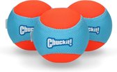 Chuckit! Amphibious Bal - Hondenspeelgoed - Hondenbal - Drijvend hondenspeeltje - Medium - Ø6 cm - 3 Stuks