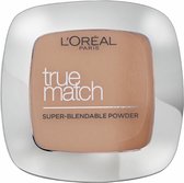 L’Oréal Paris Make-Up Designer True Match Powder W3 Golden Beige poudre de visage Gold Beige