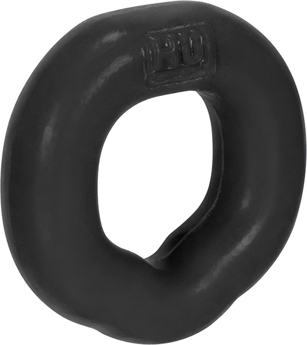 Hünkyjunk - Fit Ergo Shaped Cockring - Zwart Tar