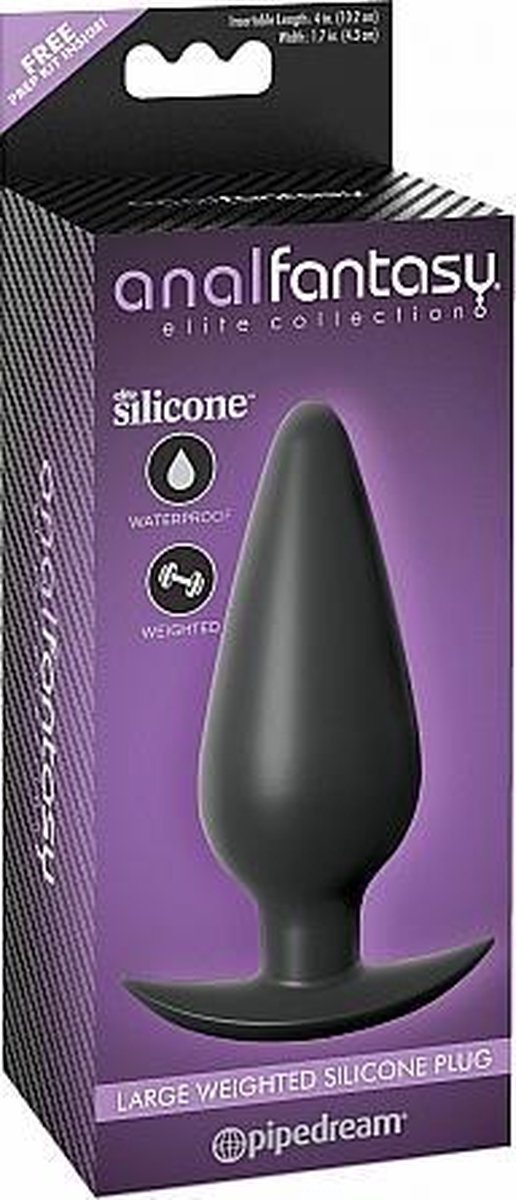 Goedkoopste Anal Fantasy Siliconen Plug Met Gewichtje - Large