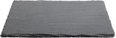 1x Leisteen serveerplanken/onderzetters 20 x 30 cm - Kaarsenplateaus - Hapjesplanken - Tapas - Kaasplankjes