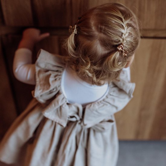 Élastique à cheveux fille doré 