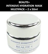 Beaute+ Intensive Hydration Mask Gezichtsverzorging cosmetica 2 x 50 ml