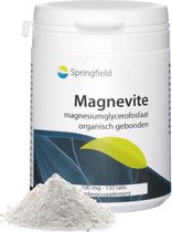Springfield Voedingssupplementen Magnevite magnesium glycerofosfaat 100mg