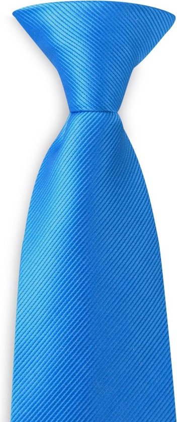 We Love Ties - Veiligheidsdas process blue - geweven polyester repp