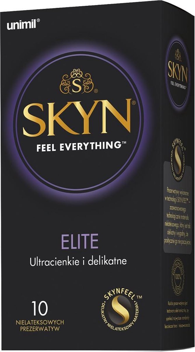 Unimil - Skyn Feel Everything Elite Non-Latex Condoms 10Pcs