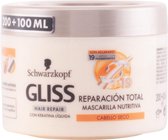 Voedend Haarmasker Gliss Total Repair Schwarzkopf (300 ml)