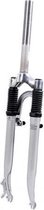 voorvork verend 28 inch hydride 1 1/8 inch grijs