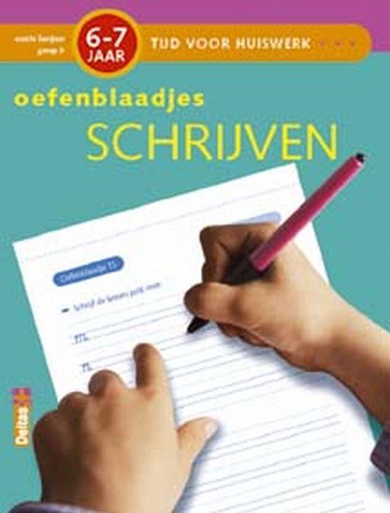 Cover van het boek 'Tijd voor Huiswerk / Oefenblaadjes Schrijven (6-7j.)' van Annemie Bosmans