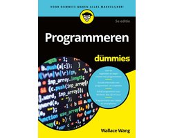 Omslag van Voor Dummies - Programmeren voor Dummies