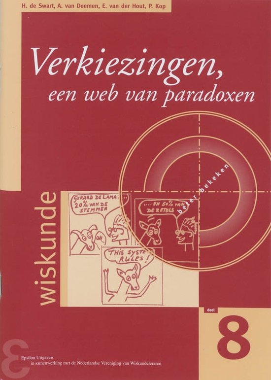 Cover van het boek 'Verkiezingen, een web van paradoxen / druk 1' van H. de Swart