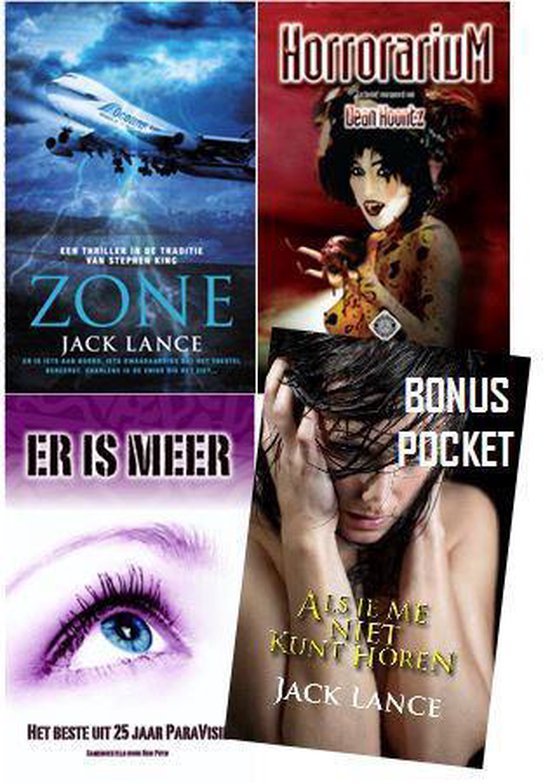 Cover van het boek 'Mystery surprise set van 4 / Als je me niet kunt horen; Horrorarium; Er is meer; Zone'