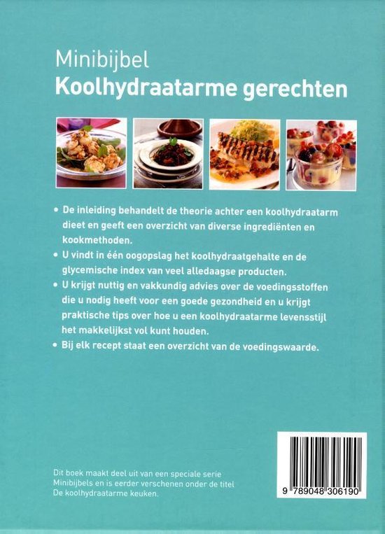 Minibijbel - Koolhydraatarme gerechten