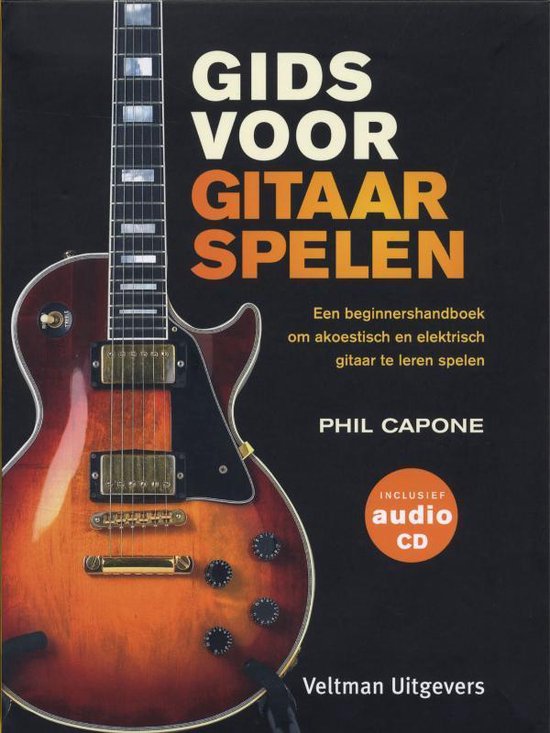 Cover van het boek 'Gids voor gitaarspelen' van P. Capone