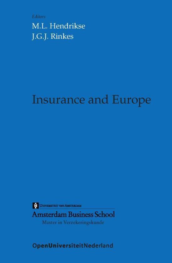 Insurance and Europe - cover