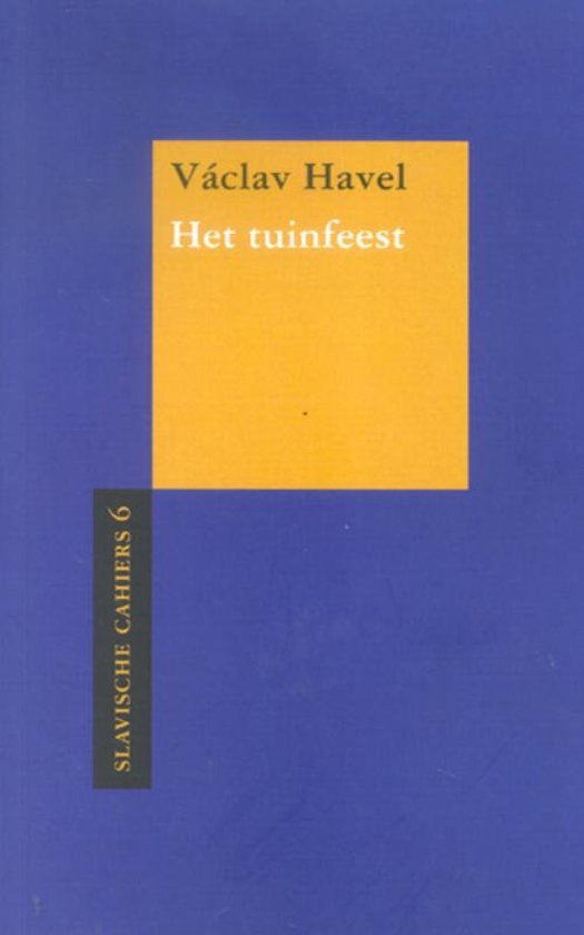 Cover van het boek 'Het tuinfeest' van V. Havel
