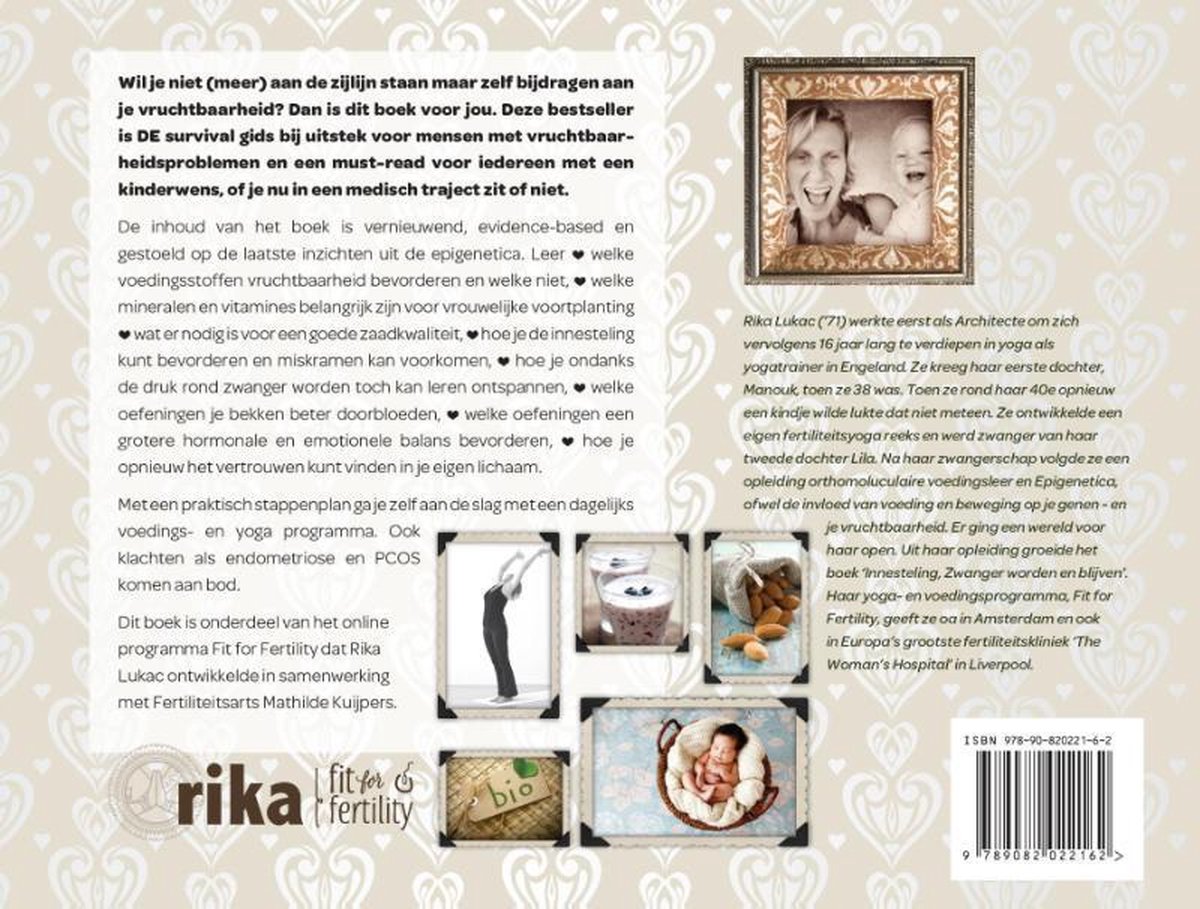 Innesteling, zwanger worden en blijven - back cover