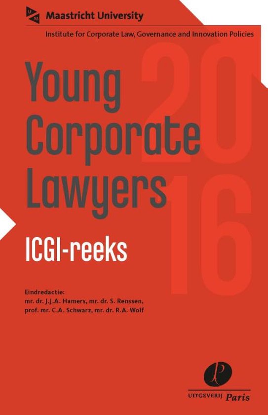 ICGI reeks 4 - Young corporate lawyers 2016 - cover