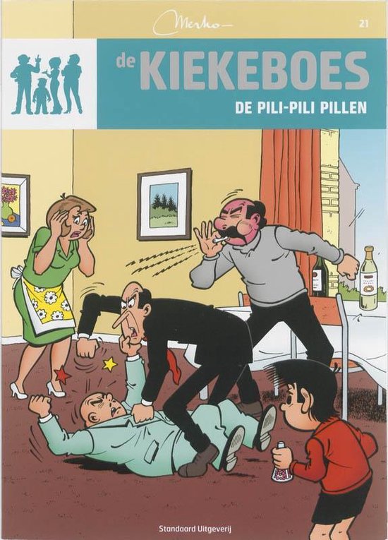 Cover van het boek 'De Kiekeboes 021 De pili pili pillen'