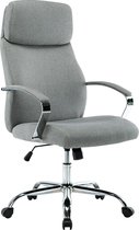 Chaise de bureau Clp Faro XL - Grijs - Tissu