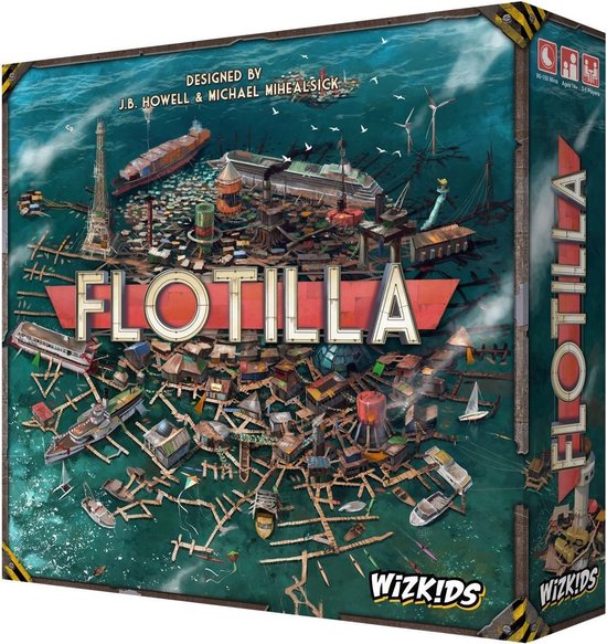 Boek: Wizkids: Flotilla Bordspel, geschreven door Wizkids