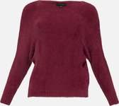 LOLALIZA Trui met vleermuismouwen - Paars - Maat S/M